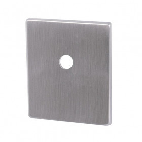 Накладка декоративная под шток ARMADILLO BK Protector/USS MWSC Итальянский тисненый