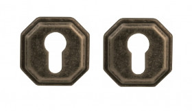 Накладка под цилиндр FORME RAT Античное серебро