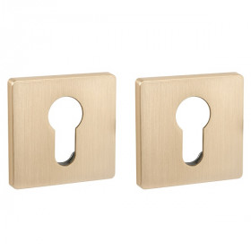 Накладка под цилиндр FUARO ET SL SSG-39 сатинированное золото