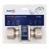 Ручка защелка PUNTO DK772/BL SN-PS без фиксатора никель