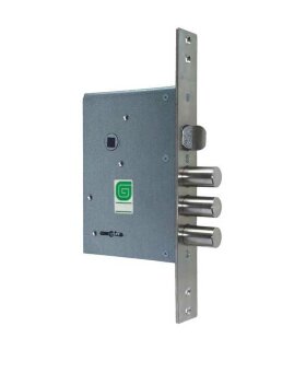 Замок врезной ГАРДИАН ЗВ 30.11 сувальдный с защёлкой 4 кл. /123:105/