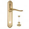 Дверная ручка на планке Fratelli Cattini LAVERA WC-2 PL257-OLV полированная латунь