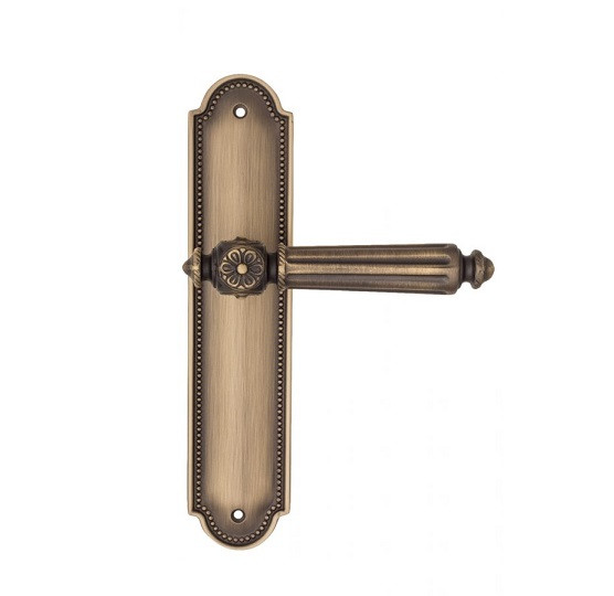 Дверная ручка на планке Fratelli Cattini TORCELLO PL248-BY матовая бронза