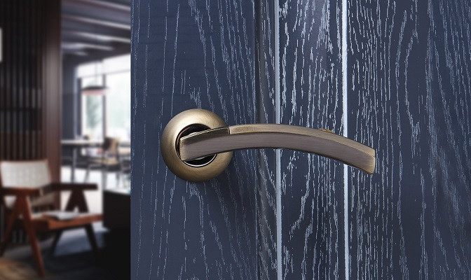 Ручка дверная ADDEN BAU ART A154-05 Bronze бронза