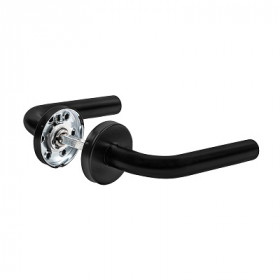 Ручка дверная FUARO R.DSS201-0201/19 INOX 201 BL-24 черный