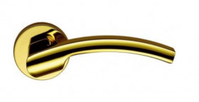 Ручка дверная COLOMBO Olly LC61RSB-OL полированная латунь