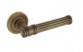 Ручка дверная Venezia IMPERO D3 матовая бронза