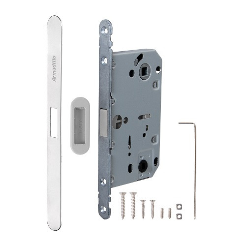 Магнитная защелка ARMADILLO WC с ответной планкой GRAVITY.PRO G01.196.50.96 CP хром