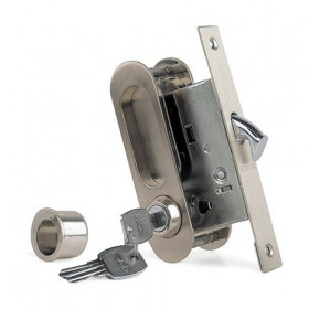 Ручки для раздвижной двери ARCHIE A-K01/02-V1HH ключ-завёртка никель