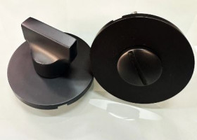 Завертка сантехническая GHOBESTIR A858-1N (round) BLACK / 121