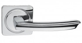 Ручка для входной двери PALIDORE A-375 PC хром блестящий