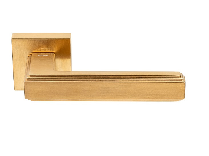 Ручка дверная FADEX FORME 293 ALILA матовое золото PVD FIXA