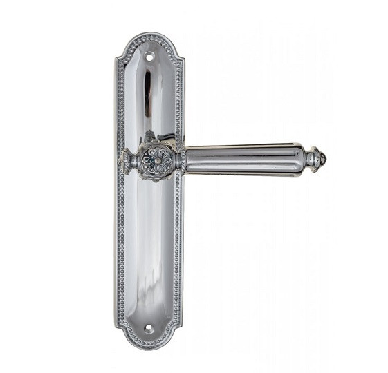 Дверная ручка на планке Fratelli Cattini TORCELLO PL248-CR полированный хром
