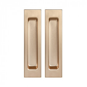 Ручки для раздвижных дверей PUNTO Soft LINE SLQ-010 SSG сатинированное золото
