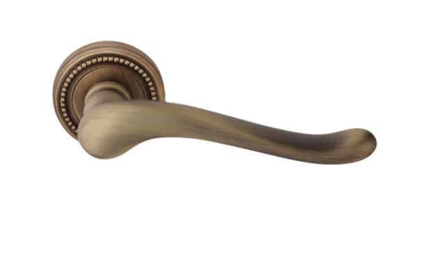 Ручка дверная MELODIA 129 L Palma Матовая бронза