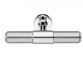 Мебельная ручка FORME PM10 &quot;Т&quot; VIVA МАТОВЫЙ ХРОМ/ХРОМ