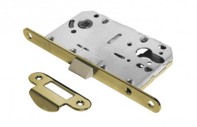 Защелка под цилиндр бесшумная PALIDORE 2045 AB Бронза