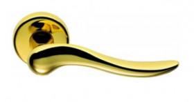 Ручка дверная COLOMBO Peter ID11RSB-OL полированная латунь