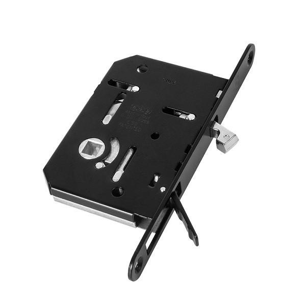 Защелка врезная WC для раздвижных дверей AGB SCIVOLA TRE B08981.50.93 черный