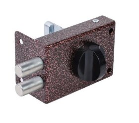 Замок накладной цилиндровый ОМЕГА ЗН-1 2Р медь