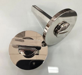 Завертка сантехническая GHOBESTIR A858-1N (round) CHROME / 103