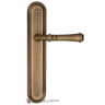 Дверная ручка на планке Fratelli Cattini GRACIA PL288-BY матовая бронза