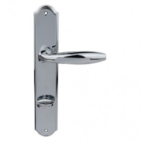 Дверная ручка на планке PORTA DI PARMA Anna 2609.01.WC Полированный хром