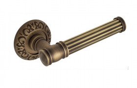 Ручка дверная Venezia IMPERO D4 матовая бронза