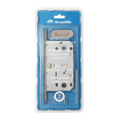 Магнитная защелка ARMADILLO WC с ответной планкой GRAVITY.PRO G01.196.50.96 AC медь