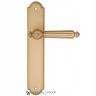 Дверная ручка на планке Fratelli Cattini TORCELLO PL257-BS матовая латунь