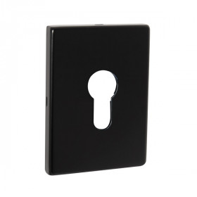 Накладка декоративная на цилиндр FUARO ESC 486-C RL BL-24 черный 1 шт.