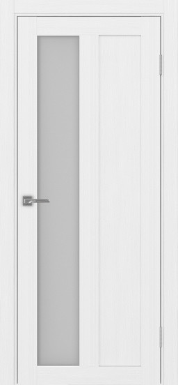 Межкомнатная дверь Оптима Порте Турин_521.21 ЭКО-шпон Белый лёд