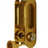 Ручки для раздвижной двери с заверткой ARCHIE A-K01/02-V2II матовое золото