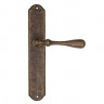 Дверная ручка на планке Fratelli Cattini RETRO PL02-BA античная бронза