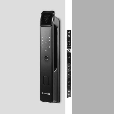 Ручка-автомат для замка врезного FUARO SLA-02.60.85 auto Tuya WiFi черная