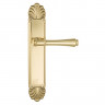 Дверная ручка на планке Venezia CALLISTO PL87 полированная латунь