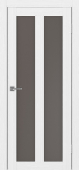 Межкомнатная дверь Оптима Порте Турин_521.22 ЭКО-шпон Белый лёд