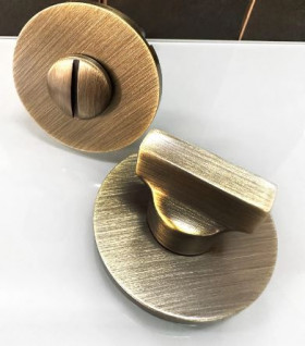 Завертка сантехническая GHOBESTIR A858-1N (round) LT BRONZE / 321