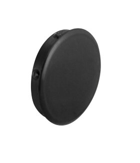 Заглушка отверстия пластик FUARO диаметр 25 мм цвет черный