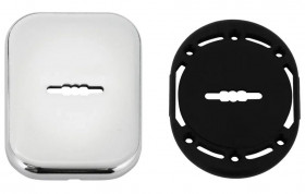 Накладка декоративная на сувальдный замок PALIDORE 020-02-PC хром блестящий