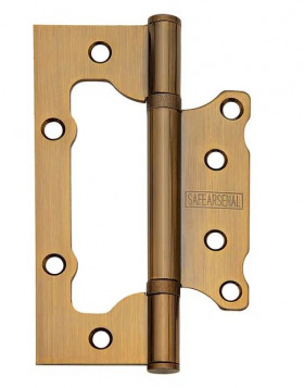 Петля накладная без врезки PALIDORE 125х75х2,5 2ВВ CF ARSENAL кофе