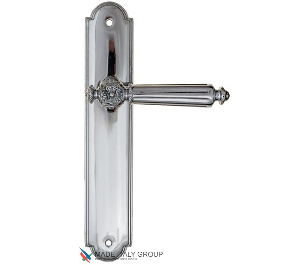 Дверная ручка на планке Fratelli Cattini TORCELLO PL257-CR полированный хром