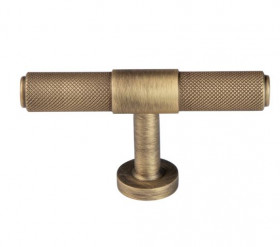 Мебельная ручка FORME PM08 &quot;Т&quot; ALYA БРОНЗА МАТОВАЯ