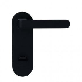 Дверная ручка на планке PORTA DI PARMA Fedra 2113.03.WC Чёрный