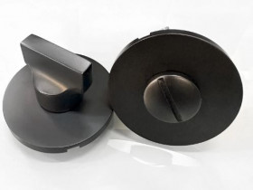 Завертка сантехническая GHOBESTIR A858-1N (round) SATIN GREY / 566