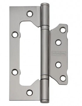 Петля накладная без врезки PALIDORE 125х75х2,5 2ВВ SN ARSENAL никель
