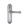 Дверная ручка на планке Fratelli Cattini FOGGIA PL248-CR полированный хром