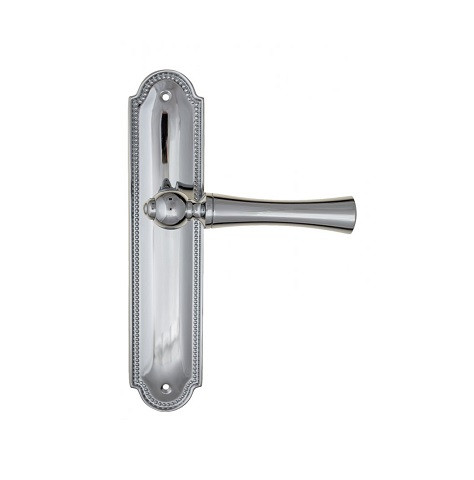 Дверная ручка на планке Fratelli Cattini FOGGIA PL248-CR полированный хром