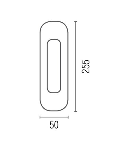 Ручка для раздвижных дверей CLASS 8050 Античное серебро
