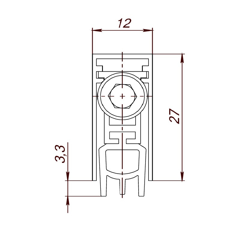 Автоматический порог ARMADILLO EASY BLOCK U/820